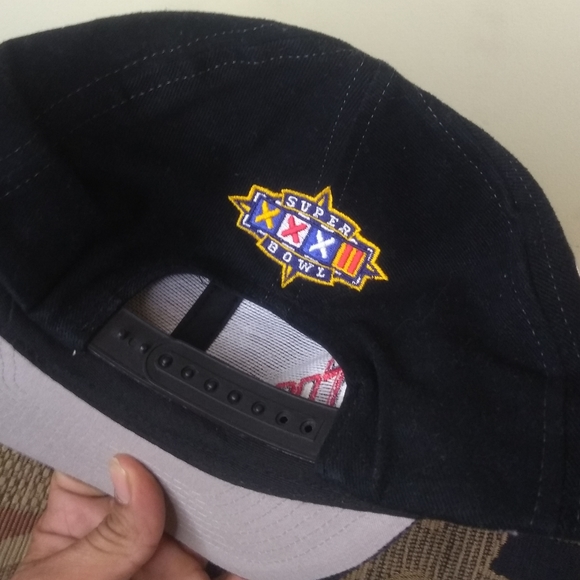 VINTAGE 1998 SUPER BOWL 32 SNAPBACK HAT - Picture 5 of 7